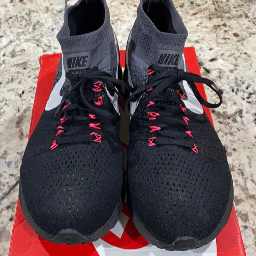 Running shoes that are practically brand new